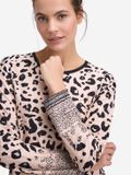Goldenbay Nachthemd Bergenia Dames Panterprint Zwart Modal/Katoen L