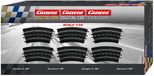 Carrera Racebaanonderdeel - DIGITAL 124/132/Evolution - Uitbreidingsset Gebogen Railstukken 3/60° - 6 Baanonderdelen