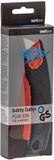 WEDO Safety-Cutter PLUS 839, lame : 19 mm, noir/rouge