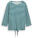Tom Tailor Shirt met lange mouwen en knoopdetails - Maat XS - mint green regular stripe