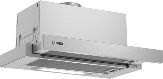 Bosch Serie 4 DFT63AC50 - Semi-inbouw (uittrekbaar) Afzuigkap - 360 m³/uur - Zilver - D