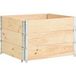 Maison Exclusive - Jardinières surélevées, 3 pièces, 100x100 cm, bois de pin massif
