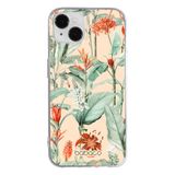 ERT GROUP mobiel telefoonhoesje voor Apple Iphone 14 PLUS origineel en officieel erkend Babaco patroon Flowers 048
