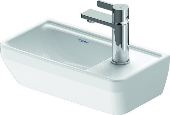 Duravit D-Neo Fonteinbak - 40x22cm - 1 kraangat - Rechthoek - Wit
