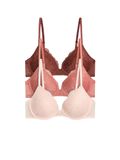 The Set BH roestbruin / rosa / oudroze