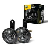 HELLA 012588151 Zwart 77mm 12V BX Disc Claxon Kit (universele pasvorm)