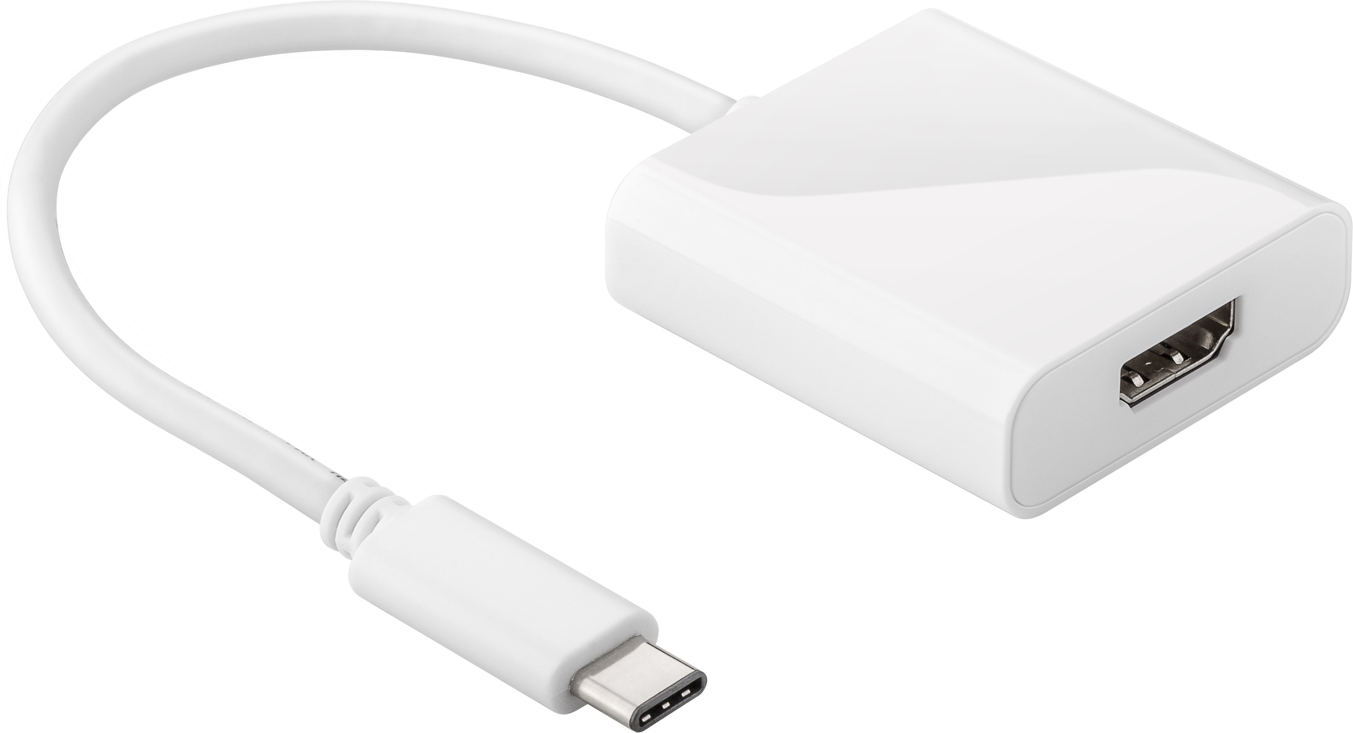 Goobay USB-C/HDMI adapter wit