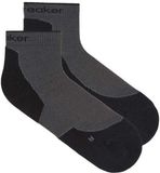 Icebreaker Chaussettes de randonnée femme Quarter Light Cushion Noir