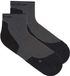 Icebreaker Chaussettes de randonnée femme Quarter Light Cushion Noir