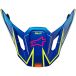 Alpinestars Visière S-M7 Cast Bleu Rose Jaune Fluo Brillant, Taille: Taille Unique
