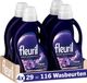Fleuril Black Bloom - Vloeibaar Wasmiddel - Donkere en Zwarte Was - Intense Geurbeleving - 116 Wasbeurten