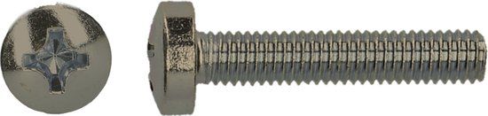 pgb-Europe PGB-FASTENERS Metaalschroef DIN 7985H M3x16 A2