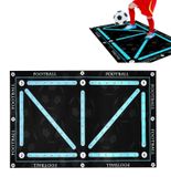 Tapis de football antidérapant - Tapis d'entraînement - Absorption des chocs - Multifonctionnel - 90 x 60 cm - Amélioration de la coordination