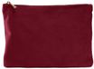 BagBase Pochette d'accessoires en velours - Ruby Red - L (30 x 20 cm)