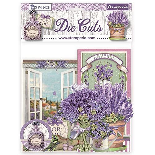 Stamperia Intl Stamperia-Diverse Die Cuts-Provence, Meerkleurig, one Size