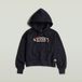 G-STAR Old Skool Logo Loose Pantalon de jogging Femme XS Osaka Blue Coton