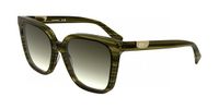 Longchamp LO772S N Striped green 55/17/140 WOMAN Zonnebrillen