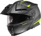 Schuberth E2 Defender Zwart Geel Systeemhelm Maat XS