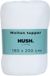 HUSH Living Molton Topperbeschermer - 180x200x15cm