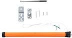 vidaXL Moteurs tubulaires 5 pcs 10 Nm Noir Métal