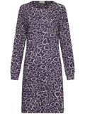 Pastunette - Nachthemd - Purple Pebbles - Katoen/Modal - Paars - Maat 44