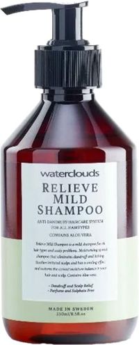 Waterclouds Relieve Active Climbazole Shampoo 250ml - Anti-roos - Siliconenvrij - Unisex