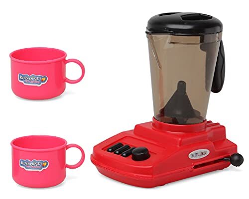 Bigbuy Fun - Staande mixer keuken rood 118606 (S1123473)