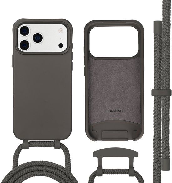 imoshion Color Backcover met afneembaar koord geschikt voor MagSafe - Black Coffee