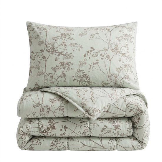 Sleeptime 2 in 1 Dekbed zonder Overtrek Fir - Dekbed - 200 x 200 cm + 2 x kussenslopen 60x70 - Wit