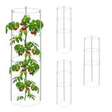 Merkloos / Sans marque Relaxdays Tomatensteun Set van 4