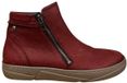 Wolky Enkellaarzen Dames Rood Nubuck 41