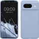 kwmobile telefoonhoesje geschikt voor Google Pixel 8 - Hoesje met siliconen coating - Smartphone case in mat lichtblauw