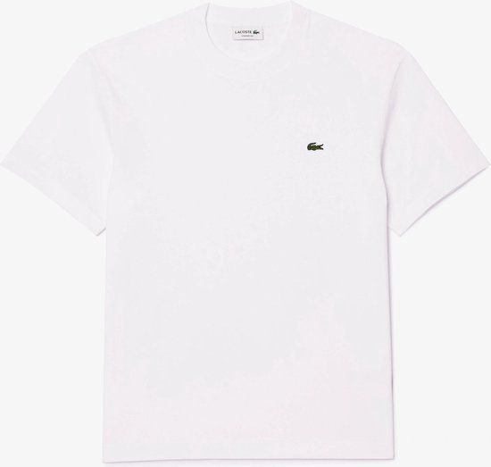 Lacoste 1ht1 Mens Tee-shirt 01 T-shirt - Wit - Maat XXL