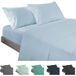 ECOMMERC3 Beddengoedset, 4-delig, extra zacht, voor bedden met een breedte | Katoen/polyester: 50% katoen, 50% polyester, 2 kussenslopen, ademend, gemakkelijk te wassen, Spaanse kwaliteit
