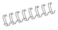 Fellowes 14 mm draadbindende kammen, 100 stuks - zilver