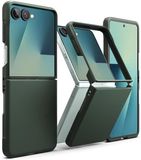 Ringke Onyx | Hoesje Geschikt voor Samsung Galaxy Z Flip 7 | Back Cover Flexibel TPU | Militaire Standaard | Groen