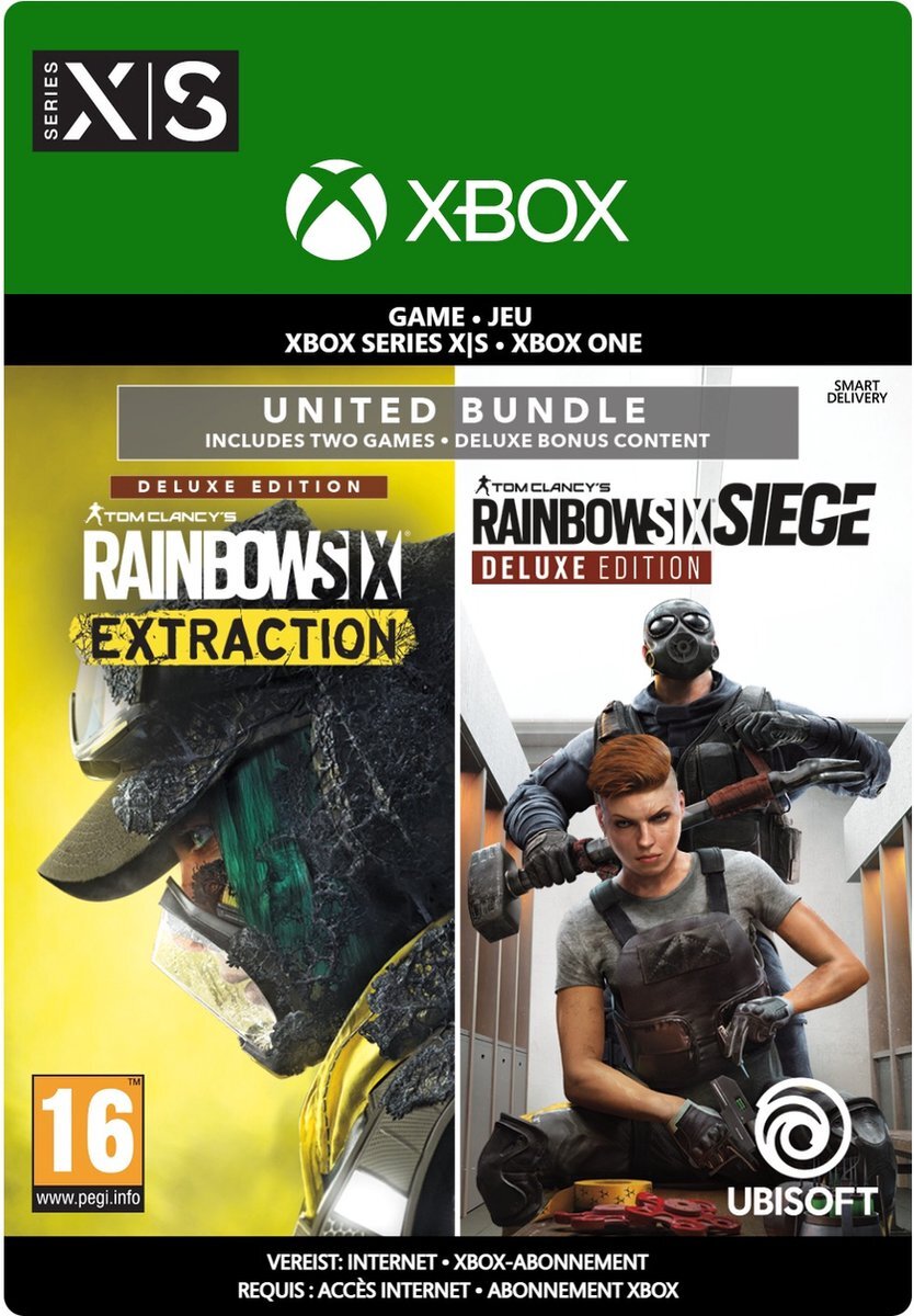 Ubisoft Tom Clancy's Rainbow Six Extraction United Bundle - Xbox Series X/Xbox One - Game