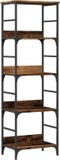 vidaXL Boekenkast - 50x33x153 cm - Bewerkt Hout - Oud Houtkleurig