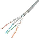 Value S/FTP (PIMF) câble Cat.6 (Class E), massif, Eca, gris, 300 m