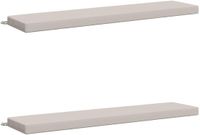 vidaXL - Coussin de banc - SOEST - 2 pièces - 100% Polyester - Blanc - 180 x 40 x 8 cm