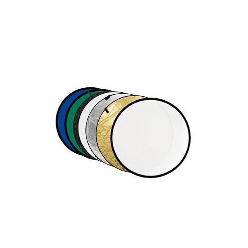 Godox 7-in-1 60cm Reflector - Gold Silver Black White Translucent Blue Green - 6952344205587