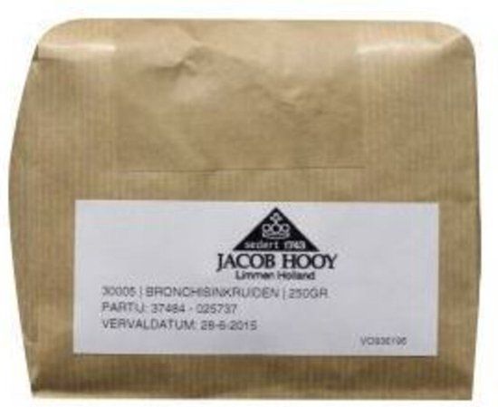 Jacob Hooy Bronchisinkruiden 250 gr