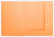 Exacompta 5x SUPER 210 - Pak van 50 dossiermappen met 2 kleppen - 24x32cm - Oranje