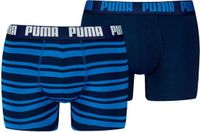 Puma Heritage Stripe Boxer 2-pack - Blue