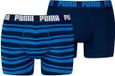 Puma Heritage Stripe Boxer 2-pack - Blue