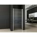 Wiesbaden Porte coulissante - 900x2000x8mm - NANO - Verre clair/Chrome