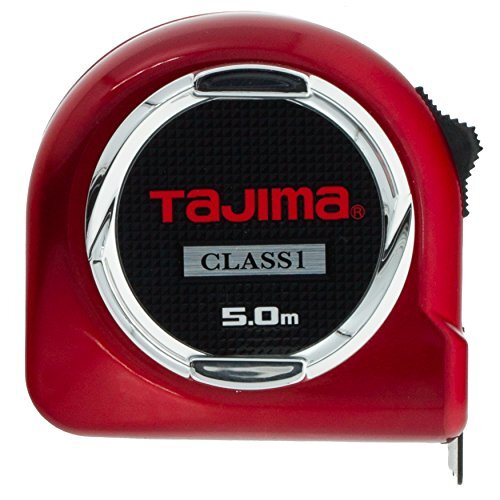 Tajima H1550MW Hi-Lock meetlint 5 m x 25 mm Rood