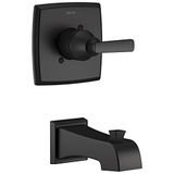 Delta Ashlyn Monitor 14 Serie T14164-BL Tub Only Trim Only, Matte Black