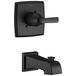 Delta Ashlyn Monitor 14 Serie T14164-BL Tub Only Trim Only, Matte Black