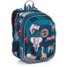 Topgal Sac à dos enfant Spacious avec animaux de safari Elly 24014